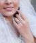 💍انگشتر طرح جواهر مارکیز ؛ با طراحی زیبا و ظریف نقره عیار ۹۲۵ با روکش طلا سفید‌‌‌‌‌‌‌(R_1066)