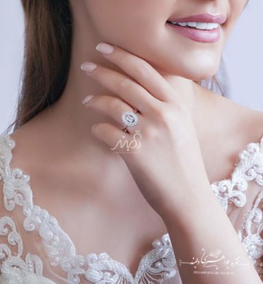 💍انگشتر جواهری  ؛ نقره عیار ۹۲۵(R_1105)