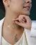 💍نیم ست جواهری لاكچري و خاص طلايي با نگين هاي بنفش، نقره عیار ۹۲۵(N_4209)