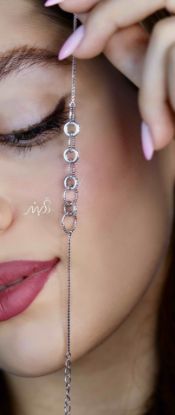 💍دستبند جواهری اسپرت خاص و زیبا ، نقره عیار 925 (D_7168)	