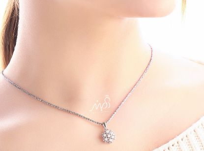 💍نیم ست جواهری دونه برف مرواریدی با طراحی ژورنالی جواهرات بروز دنیا ؛ نقره عیار 925 با روکش طلا سفید‌‌‌‌‌‌‌ ‌‌(N_4055)	
