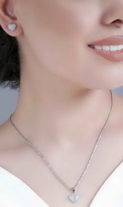 💍نیم ست قلب خاص و زیبا ، نقره عیار ۹۲۵ (N_4157)‌‌‌‌‌‌