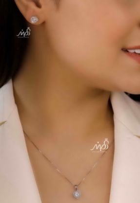 💍نیم ست قلب (آويز ، گوشواره ) خاص و زیبا ، نقره عیار ۹۲۵ (N_4233)‌‌‌‌‌‌