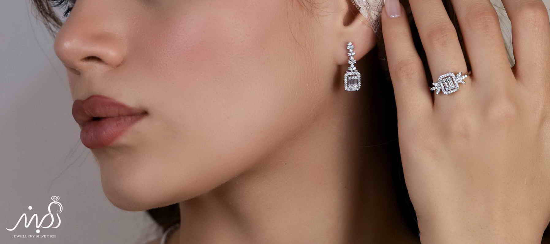 💍سرويس جواهری خاص و زيبا(گردنبند ، گوشواره ، دستبند و انگشتر) (S_6038)‌‌‌‌‌‌ ‌