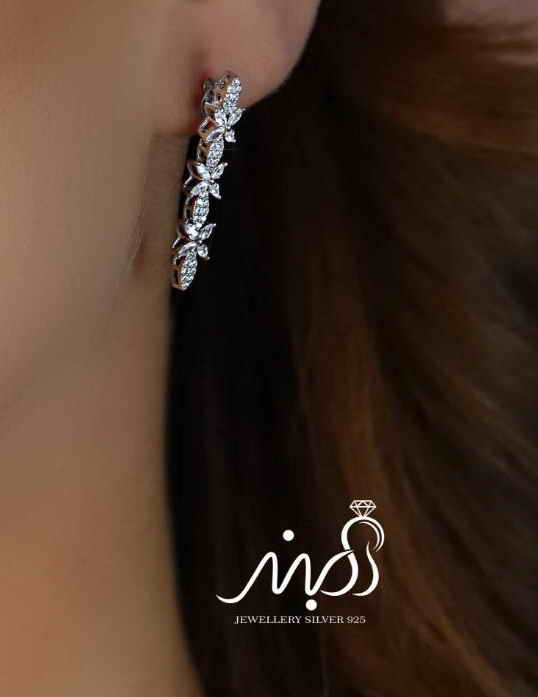 💍سرويس جواهری خاص و زيبا(گردنبند ، گوشواره ، دستبند ) نقره عیار 925 (S_6055)‌‌‌‌‌‌ ‌