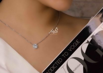 💍گردنبند خاص و زیبا ، نقره عیار ۹۲۵ (G_3159)‌‌‌‌‌‌