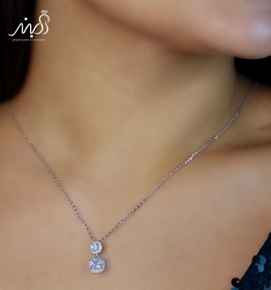 💍گردنبند جواهري خاص و زیبا ، نقره عیار 925 (G_3227)‌‌‌‌‌‌