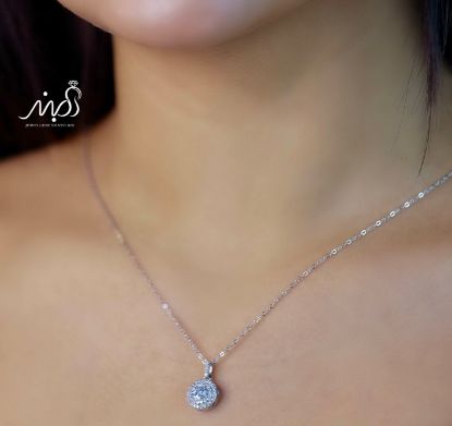 💍گردنبند جواهري خاص و زیبا ، نقره عیار 925 (G_3224)‌‌‌‌‌‌