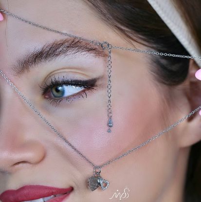 💍گردنبند جواهری قلب، خاص و زیبا ، نقره عیار ۹۲۵ (G_3264)‌‌‌‌‌‌