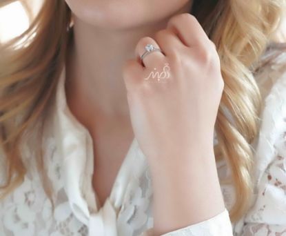 💍انگشتر جواهری تک سولیتر ؛ نقره عیار 925(R_1108)