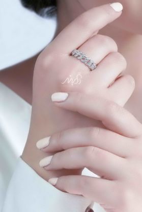 💍انگشتر جواهری کارتیر؛ خاص و زیبا نقره عیار 925(R_1135)