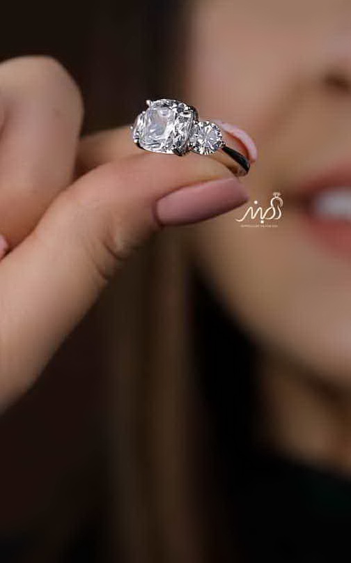 💍انگشتر جواهری خاص و زیبا؛ نقره عیار ۹۲۵(R_1140)