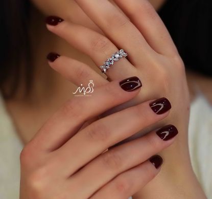 💍انگشتر جواهري خاص و زیبا؛ نقره عیار 925(R_1191)