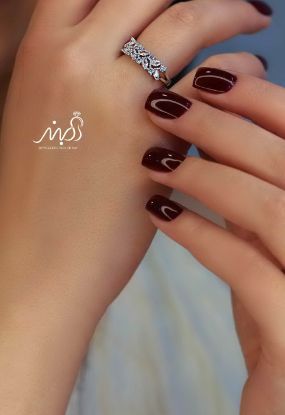 💍انگشتر جواهري  خاص و زیبا؛ نقره عیار 925(R_1196)