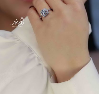 تصویر  💍انگشتر جواهري خاص و زیبا؛ نقره عیار ۹۲۵(R_1199)