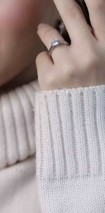 💍انگشتر جواهري خاص و زیبا؛ نقره عیار 925(R_1217)