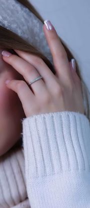 💍انگشتر جواهري خاص و زیبا؛ نقره عیار 925(R_1223)
