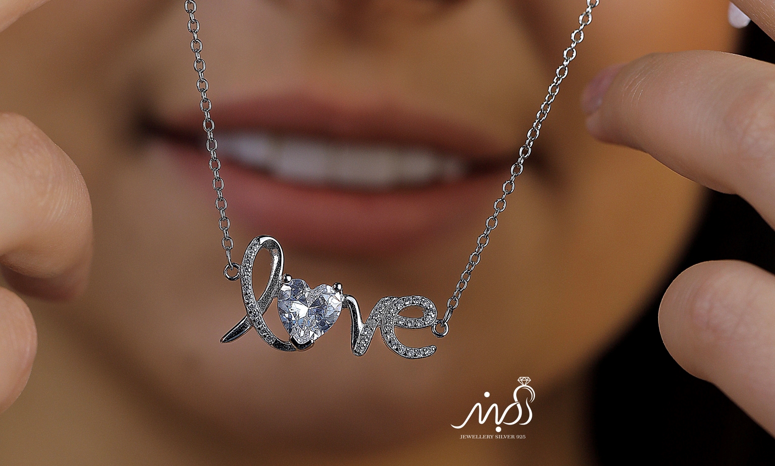 💍دستبنداسپرت LOVE خاص و زیبا نقره عیار 925 (D_7087)