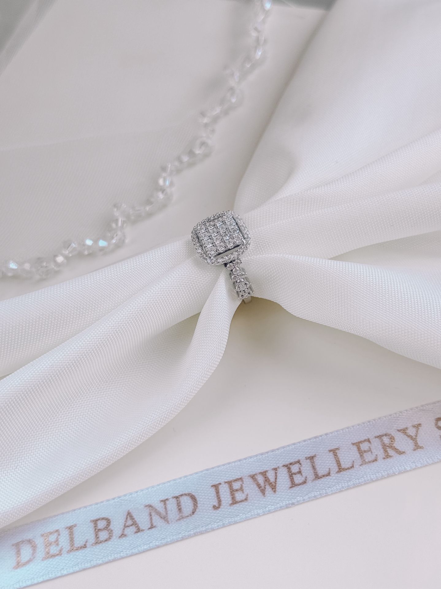 💍انگشتر جواهری خاص و زیبا؛ نقره عیار ۹۲۵(R_1163)	