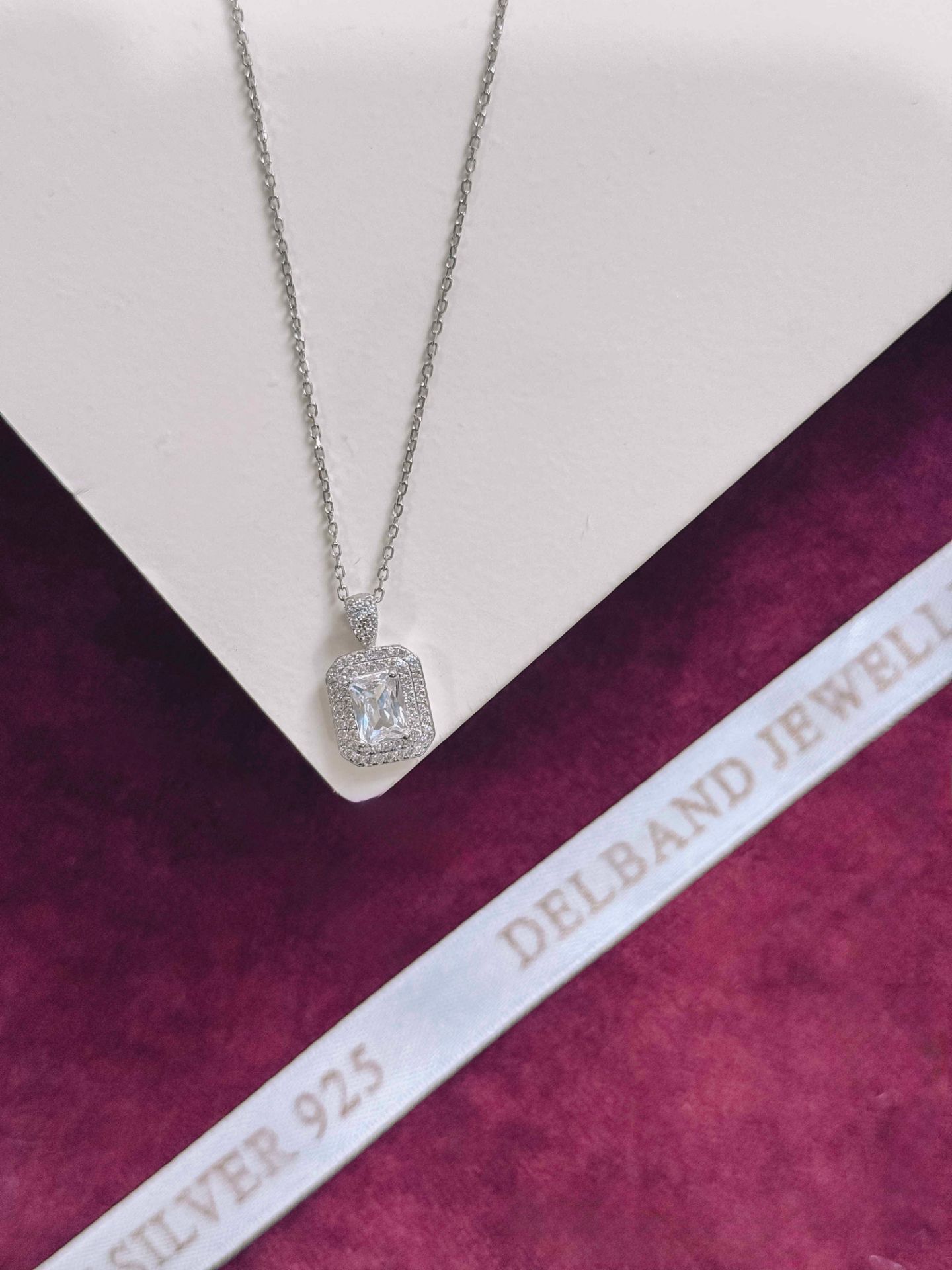 💍'گردنبند جواهری قلب بالدار خاص با نگین سيترين نقره عیار ۹۲۵ (G_3169)‌‌‌‌‌‌