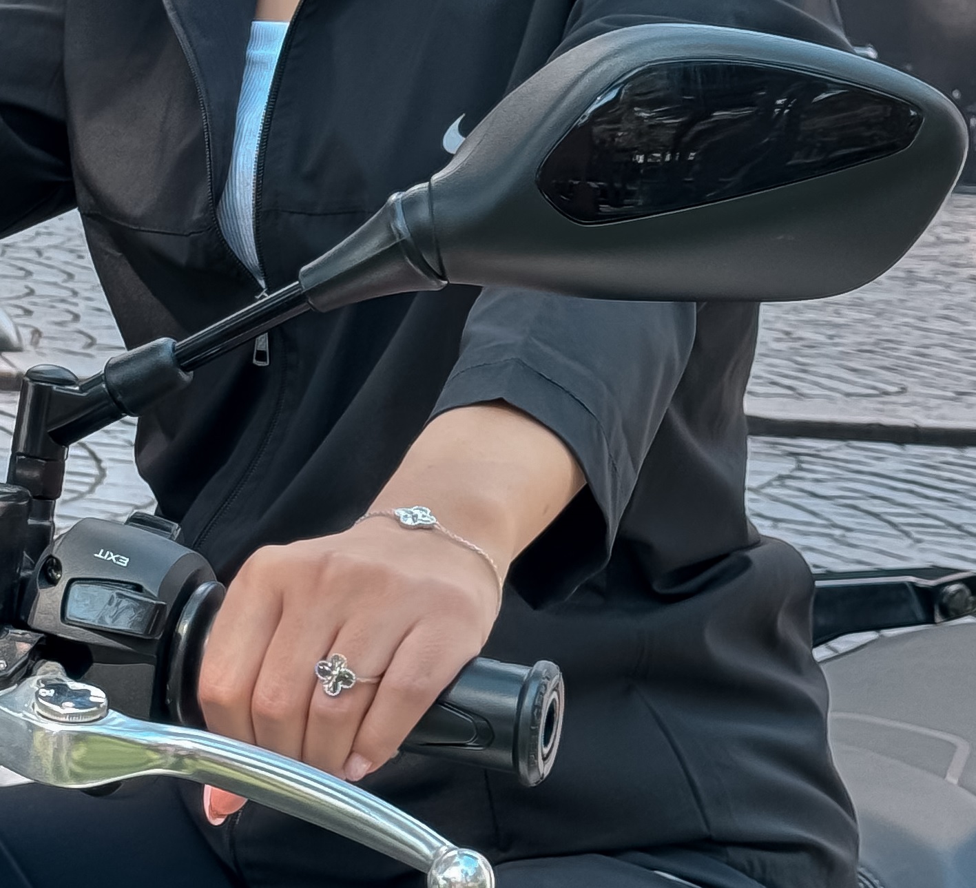 💍سرويس جواهری تراش ونکلیف خاص و زيبا(گردنبند ، گوشواره ، دستبند و انگشتر) نقره عیار 925 (S_6048)‌‌‌‌‌‌ ‌		