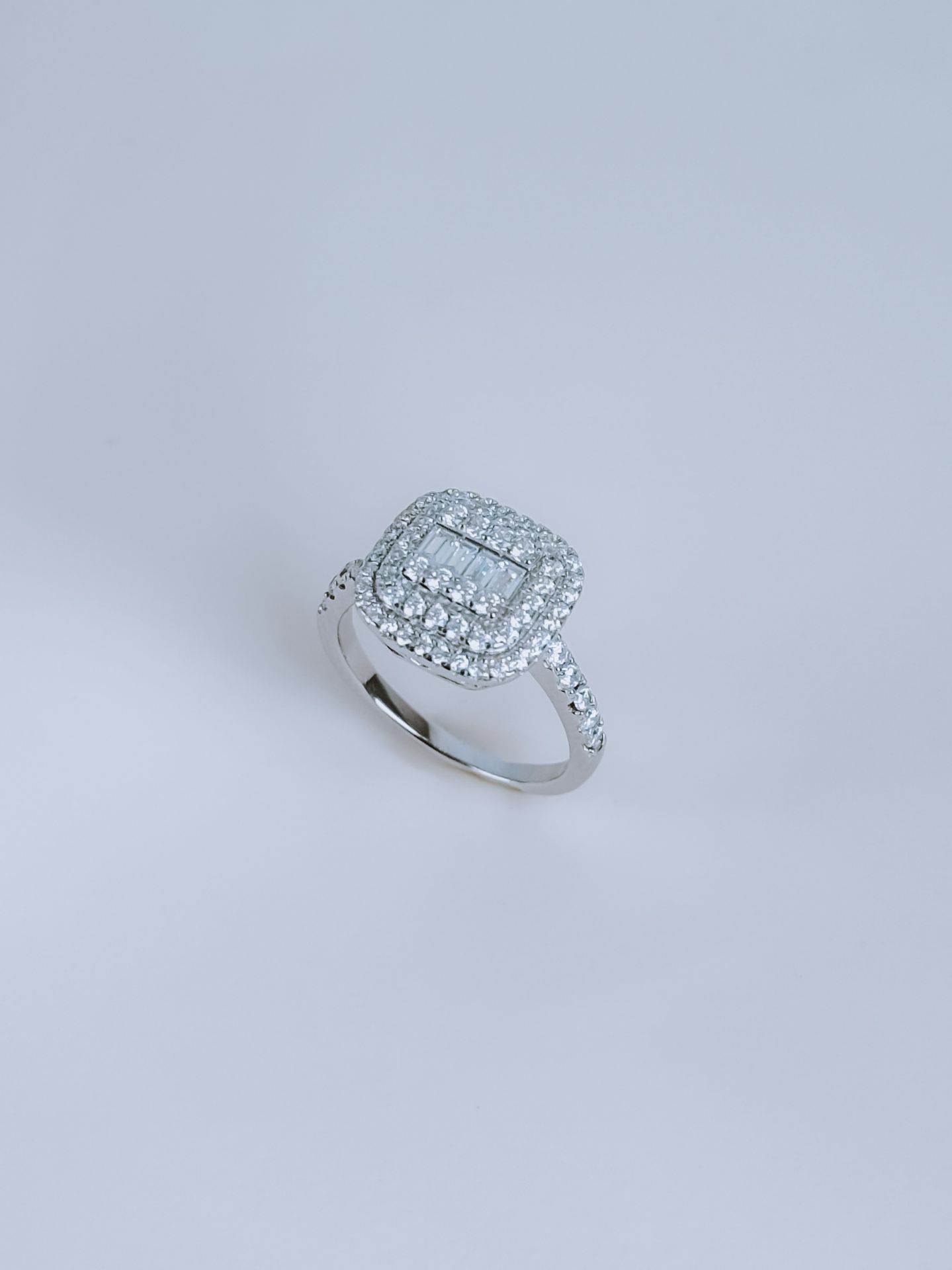 💍انگشتر لوکس جواهري خاص و زیبا؛ نقره عیار ۹۲۵(R_1209)