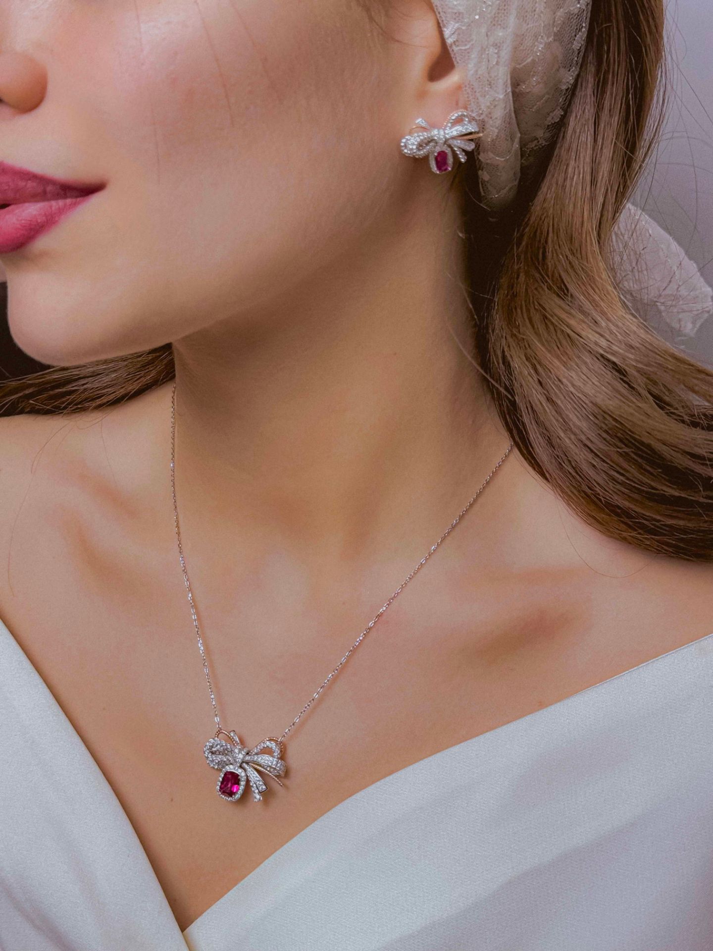 تصویر  💍انگشتر جواهری سولیتر دورنگین آمریکایی Round-cut  نقره عیار ۹۲۵ (R_1068)‌‌‌‌‌‌ ‌‌