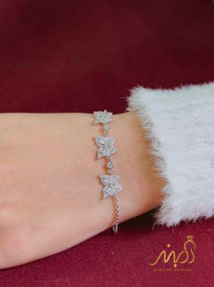 💍دستبند جواهری  ، نقره عیار 925 (D_7219)