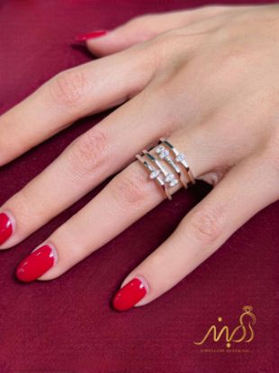 💍انگشتر جواهري ؛ نقره عیار ۹۲۵(R_1291)