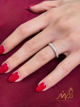 💍انگشتر جواهري ؛ نقره عیار ۹۲۵(R_1274)